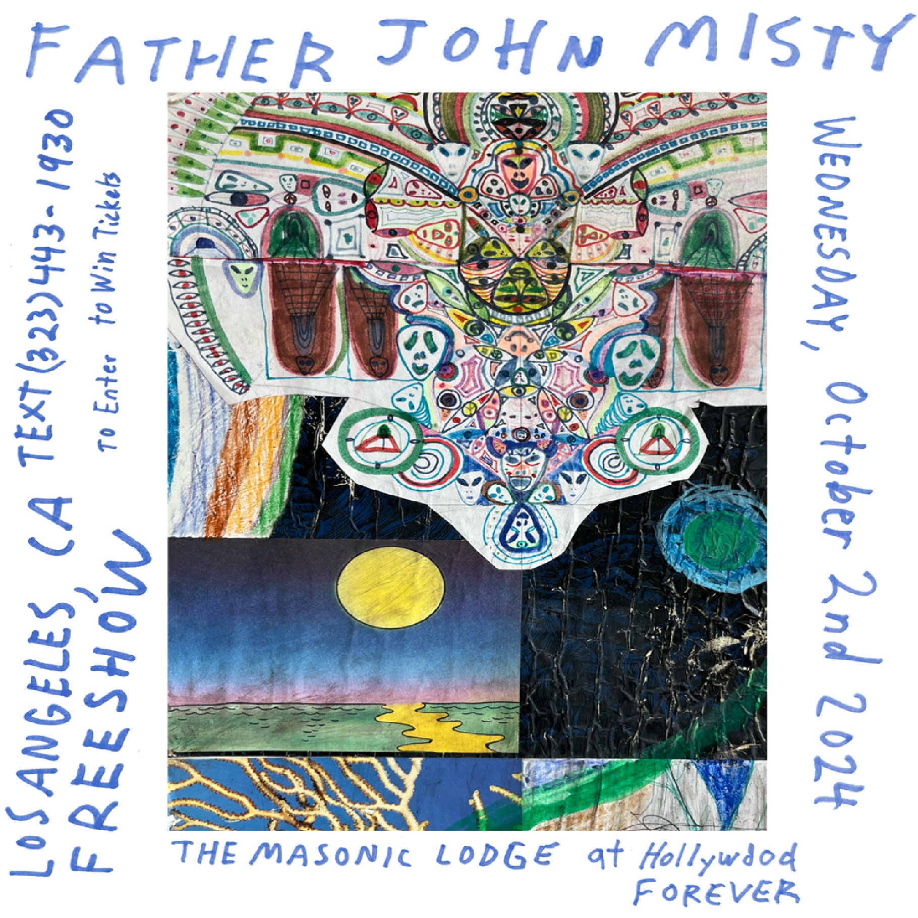 Father John Misty - Free Show - The Masonic Lodge at Hollywood Forever ...