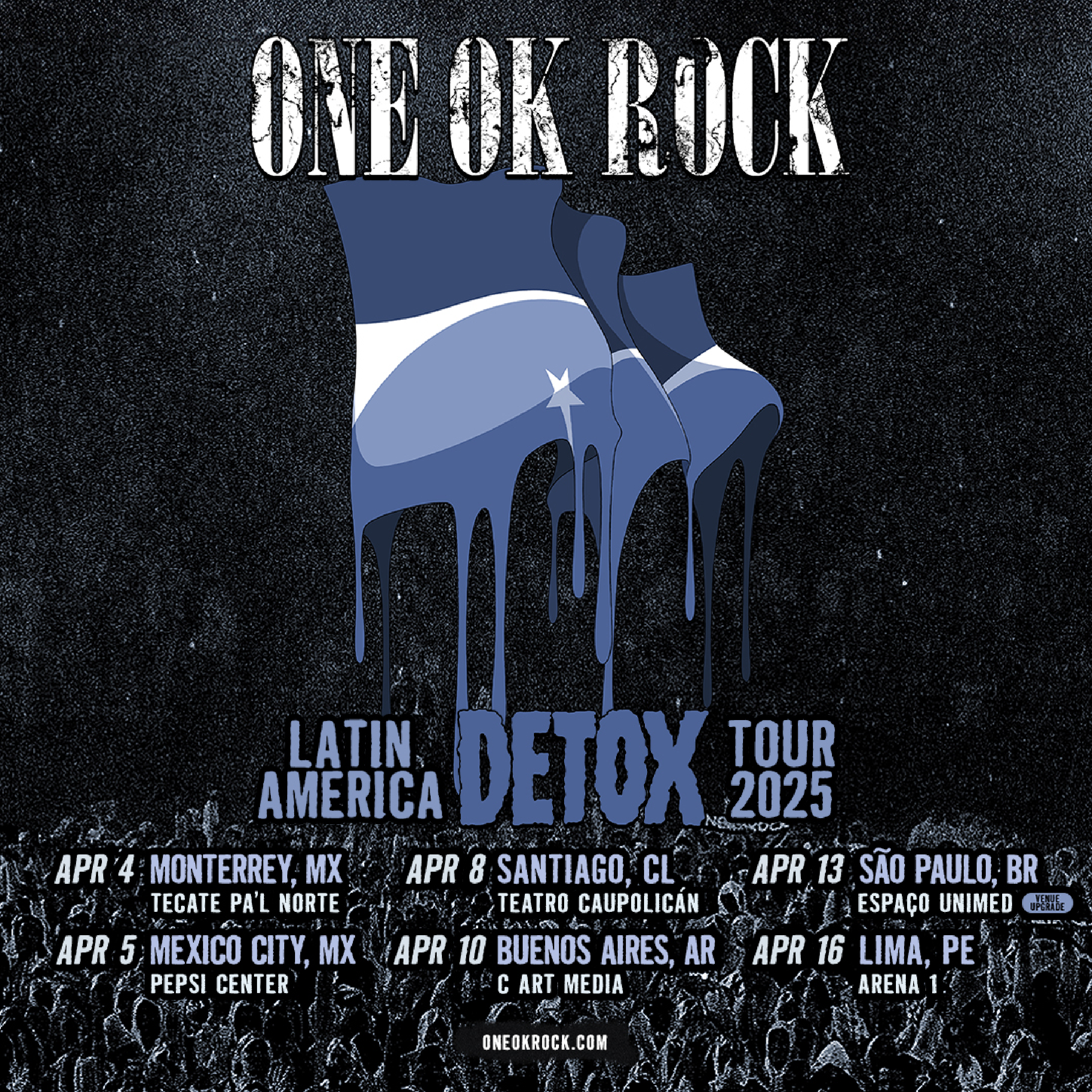 one ok rock 2025】One OK Rock Detox Japan Tour 2025 Merchandise