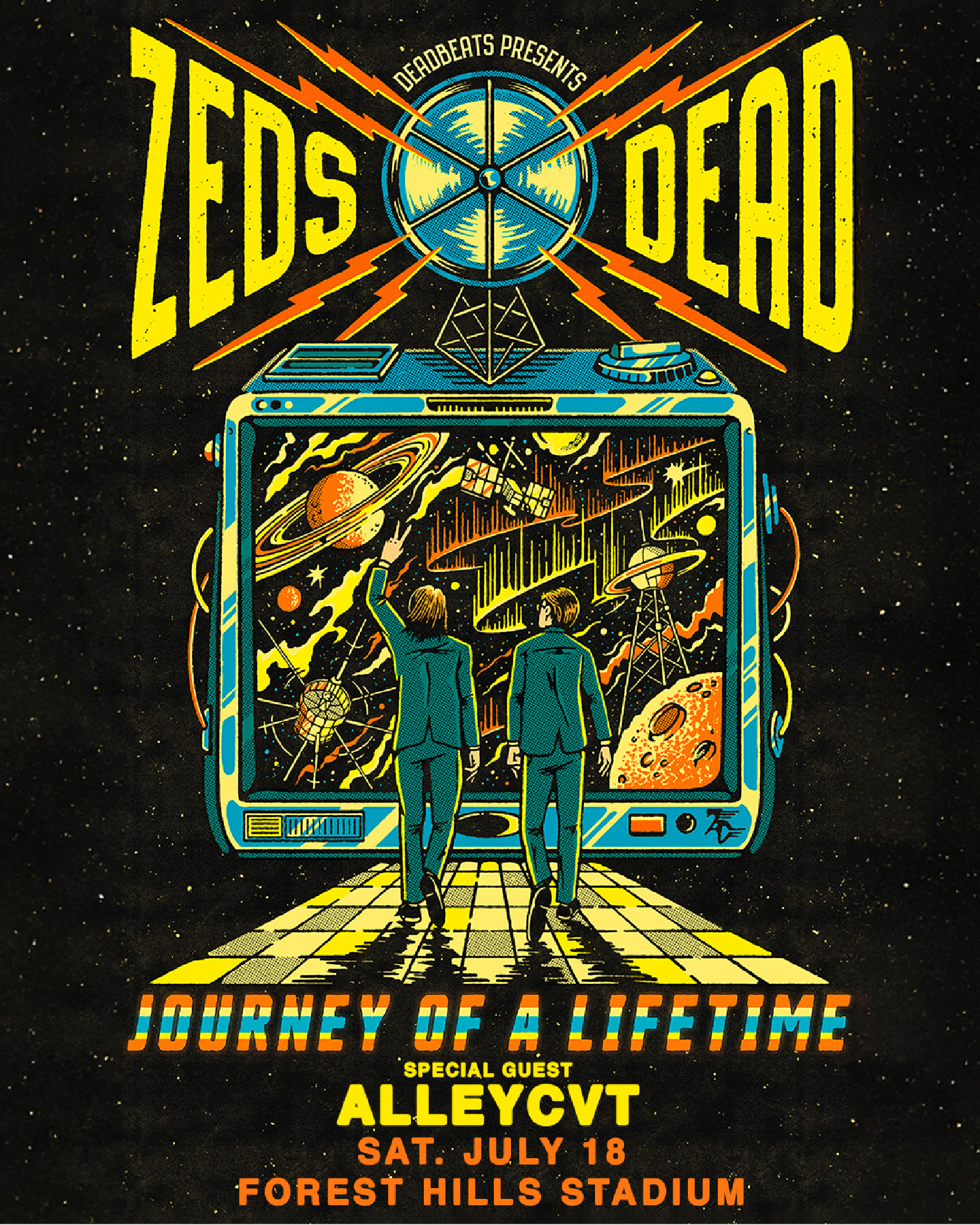 Zeds Dead - JOURNEY OF A LIFETIME Tour by Deadbeats | Laylo