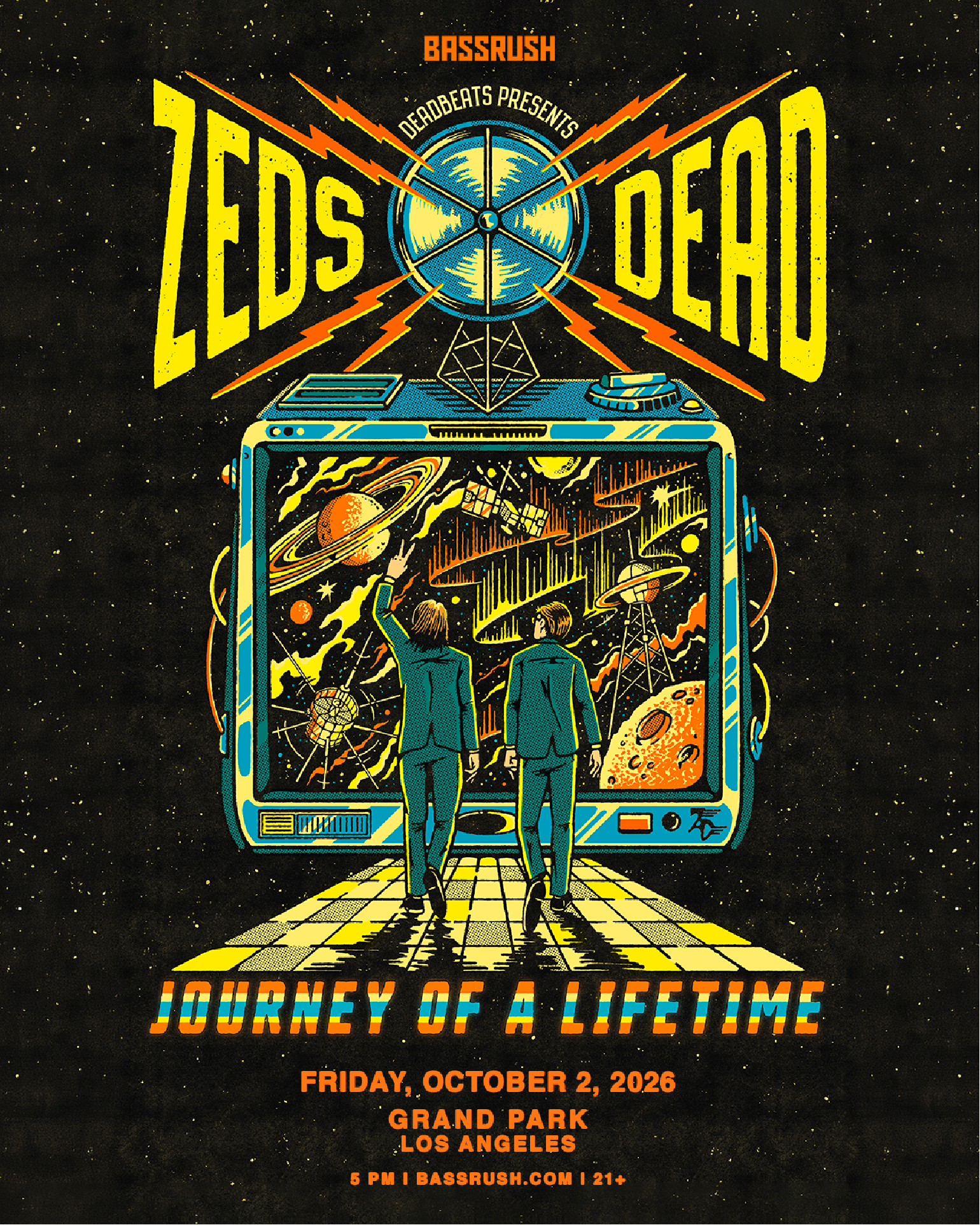 Zeds Dead - JOURNEY OF A LIFETIME Tour by Deadbeats | Laylo